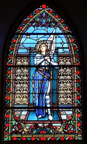 성녀 잔 다르크_photo by Patrick_in the church of Saint-Sulpice et Saint-Medard in Beaurain_France.jpg